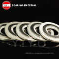 Grafito y material de acero inoxidable Spiral Woun Junta con materia prima: 304/316 / 316L / Soft Iron